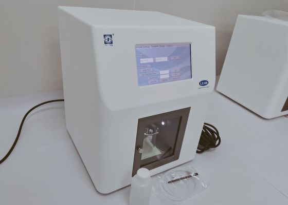 Agua del laboratorio que prueba el contador líquido LE100 LE100S de la partícula