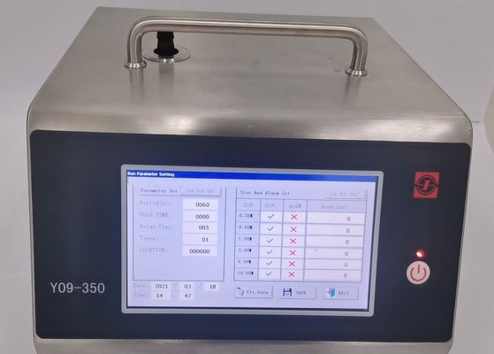 comprar Contador 50LPM 80W de la partícula de aire del laser del recinto limpio Y09-350 de Pharma online manufacture