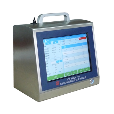 Un buen precio. Y09-5100X Contador de partículas de aire con láser para salas limpias 100 L/min en línea