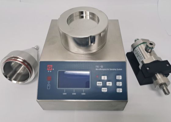 Un buen precio. Colección del microbio del recinto limpio 100L/Min Bio Air Sampler For en línea