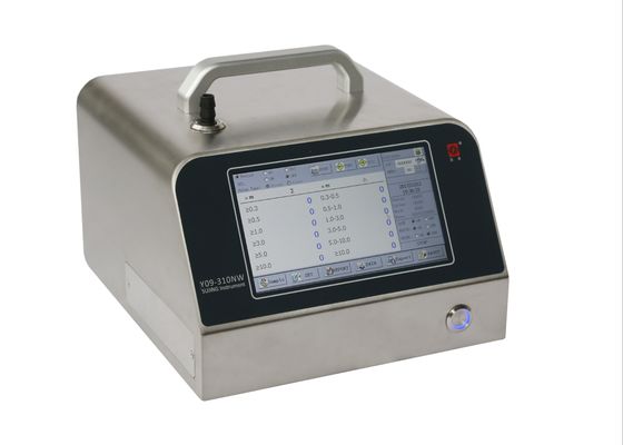 Contador de la partícula del laser del recinto limpio 1CFM con la pantalla LCD táctil 28.3L/Min