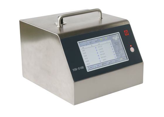 Un buen precio. Contador 100LPM de la partícula de aire del sensor del laser de DC16.8V SUS316L en línea