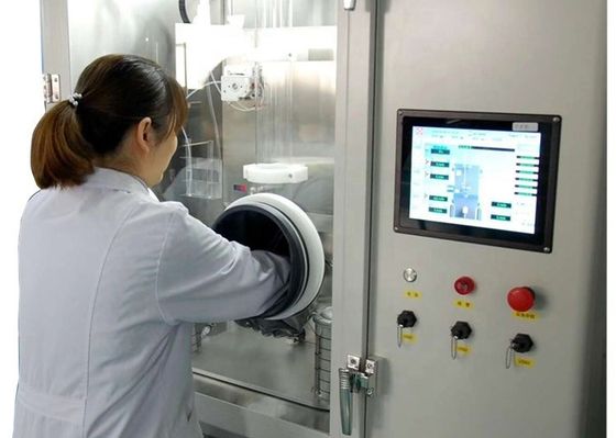 Un buen precio. Las máscaras quirúrgicas médicas 1KW automatizaron el probador 28,3 l/min 2200cfu de BFE en línea