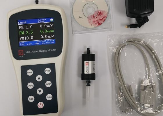 Un buen precio. PM1 monitor portátil de partículas continuo 10W de la calidad del aire del monitor Y09-PM en línea