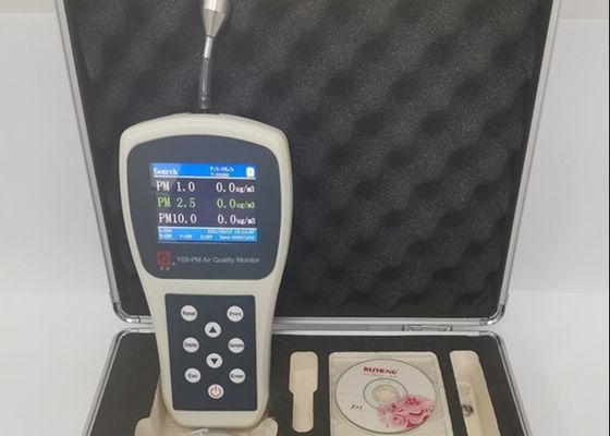 Un buen precio. Monitor portátil PM10 106Kpa de la calidad de la contaminación atmosférica del laser del adaptador de corriente alterna en línea