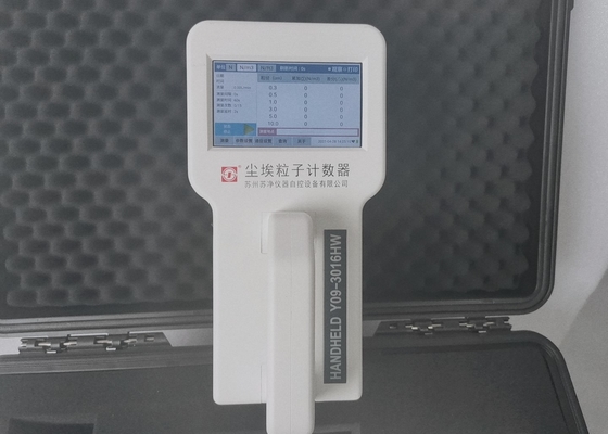 Un buen precio. Contador de la partícula del PDA del polvo para el recinto limpio 2.83L/Min Flow Rate en línea